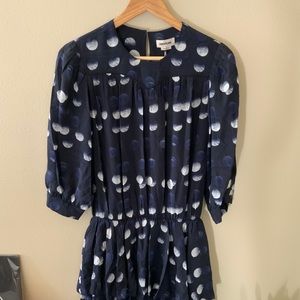 Zadig&Voltaire Rooka Polka-Dot-Printed Silk Dress